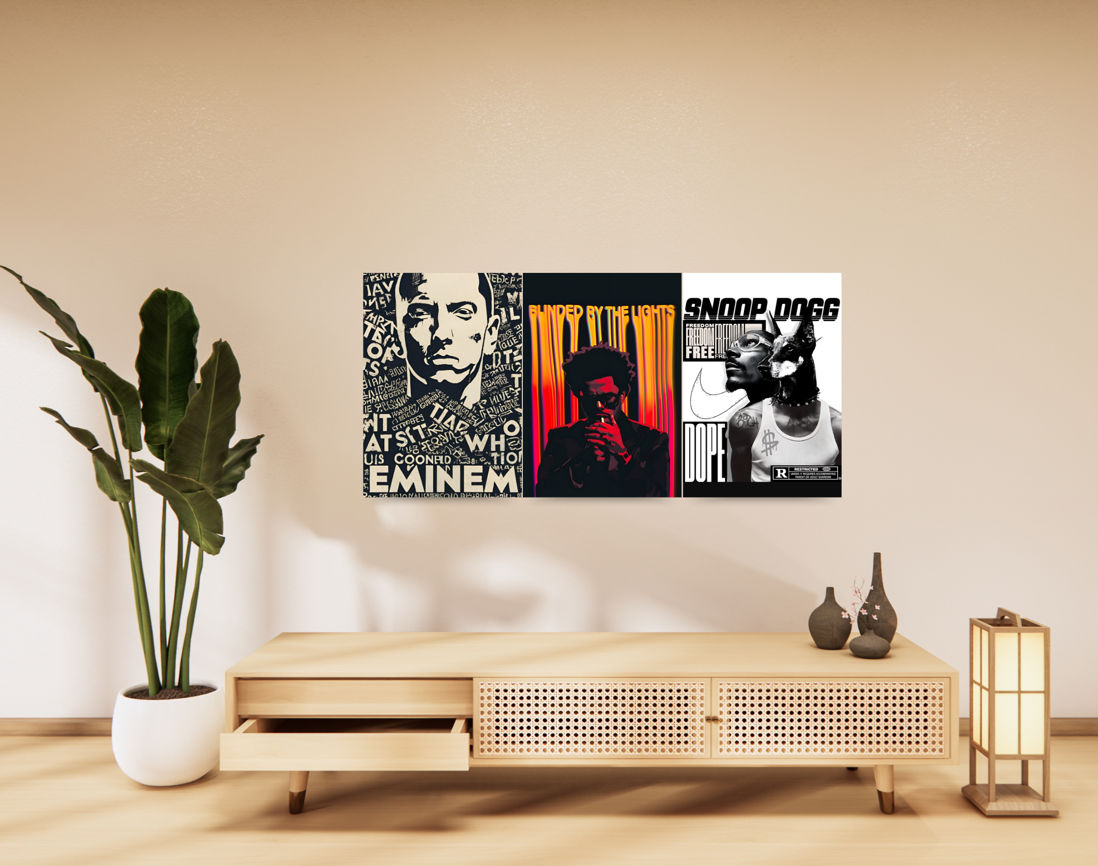 "THE EPIC MUSICIANS"- Shiny & Sturdy Metallic Poster Art That Pops & Sticks
