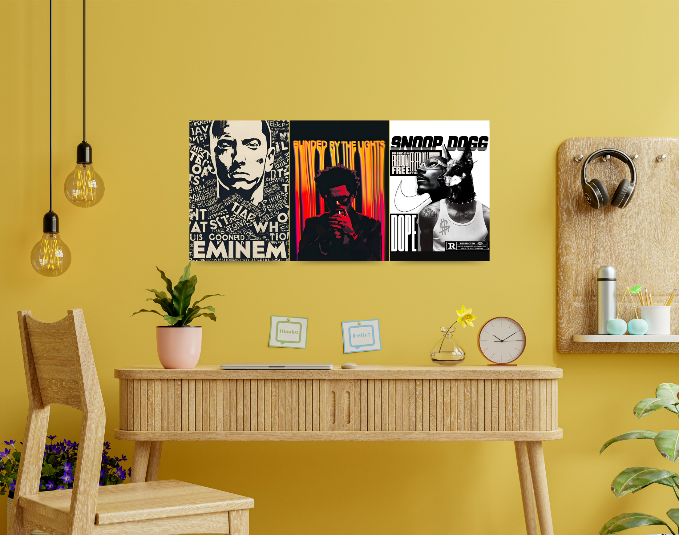 "THE EPIC MUSICIANS"- Shiny & Sturdy Metallic Poster Art That Pops & Sticks