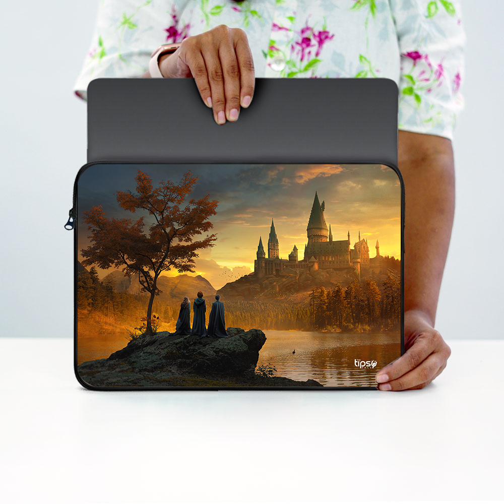 "HARRY POTTER TRIO "Laptop Sleeves:Bold Modern Design for Every Size