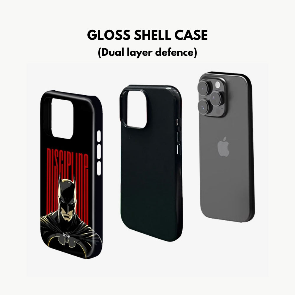 "Discipline" -Mobile Covers Shock Resistant, Slim & Stylish Cases
