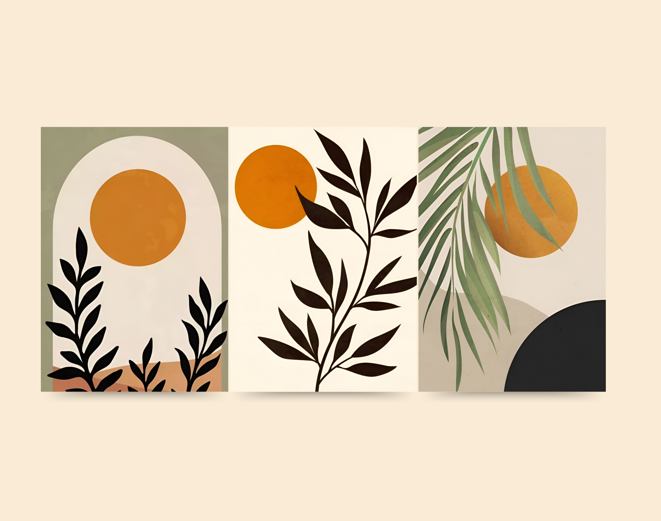 "PLANTATION ART"- Shiny & Sturdy Metallic Poster Art That Pops & Sticks