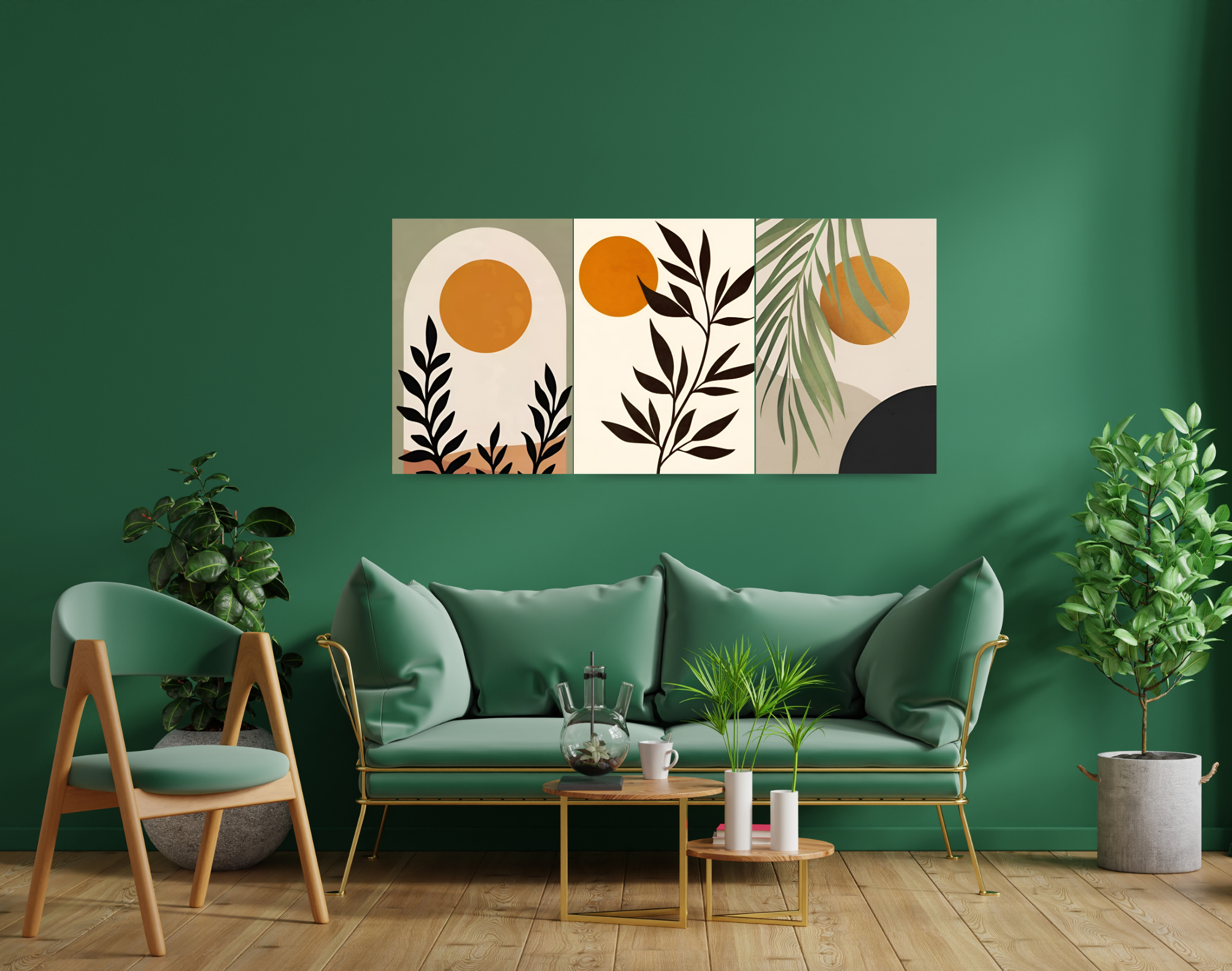 "PLANTATION ART"- Shiny & Sturdy Metallic Poster Art That Pops & Sticks