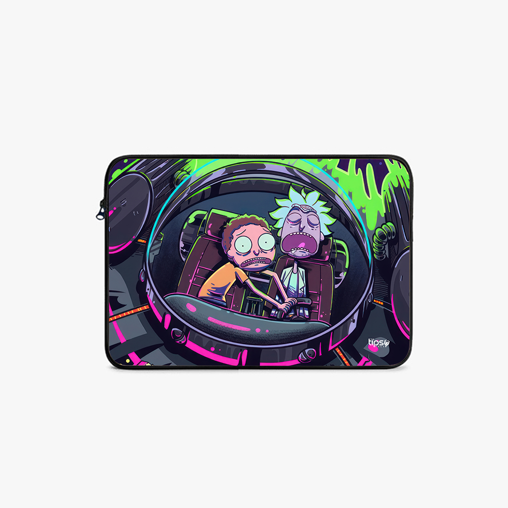 "RICK & MORTY - THE SERIES" -Laptop Sleeves:Bold Modern Design for Every Size