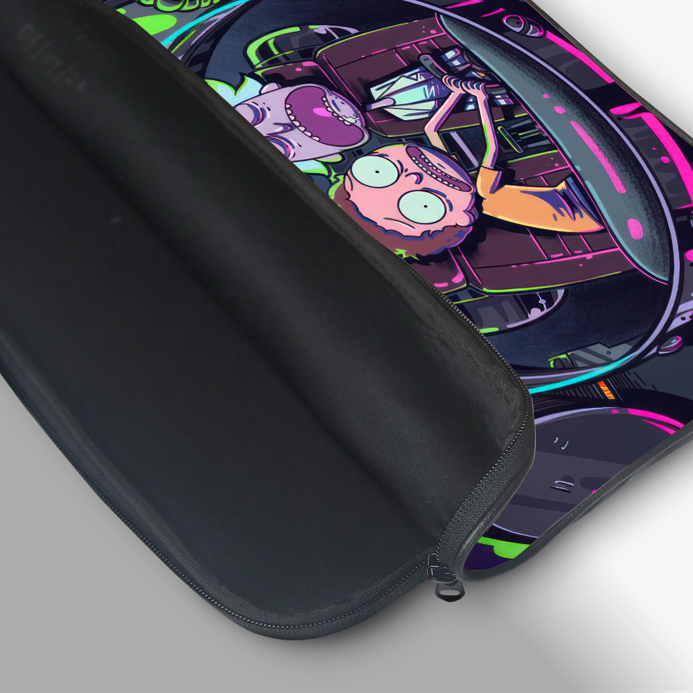 "RICK & MORTY - THE SERIES" -Laptop Sleeves:Bold Modern Design for Every Size