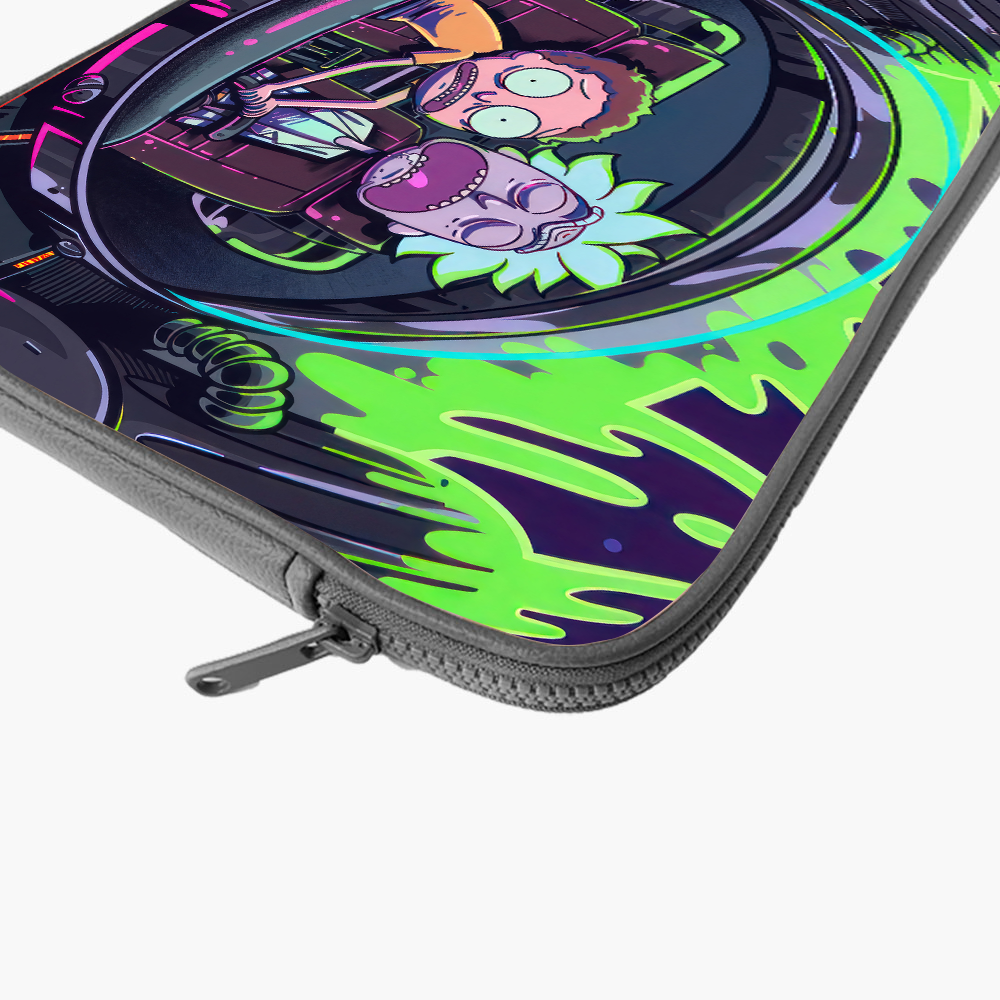 "RICK & MORTY - THE SERIES" -Laptop Sleeves:Bold Modern Design for Every Size