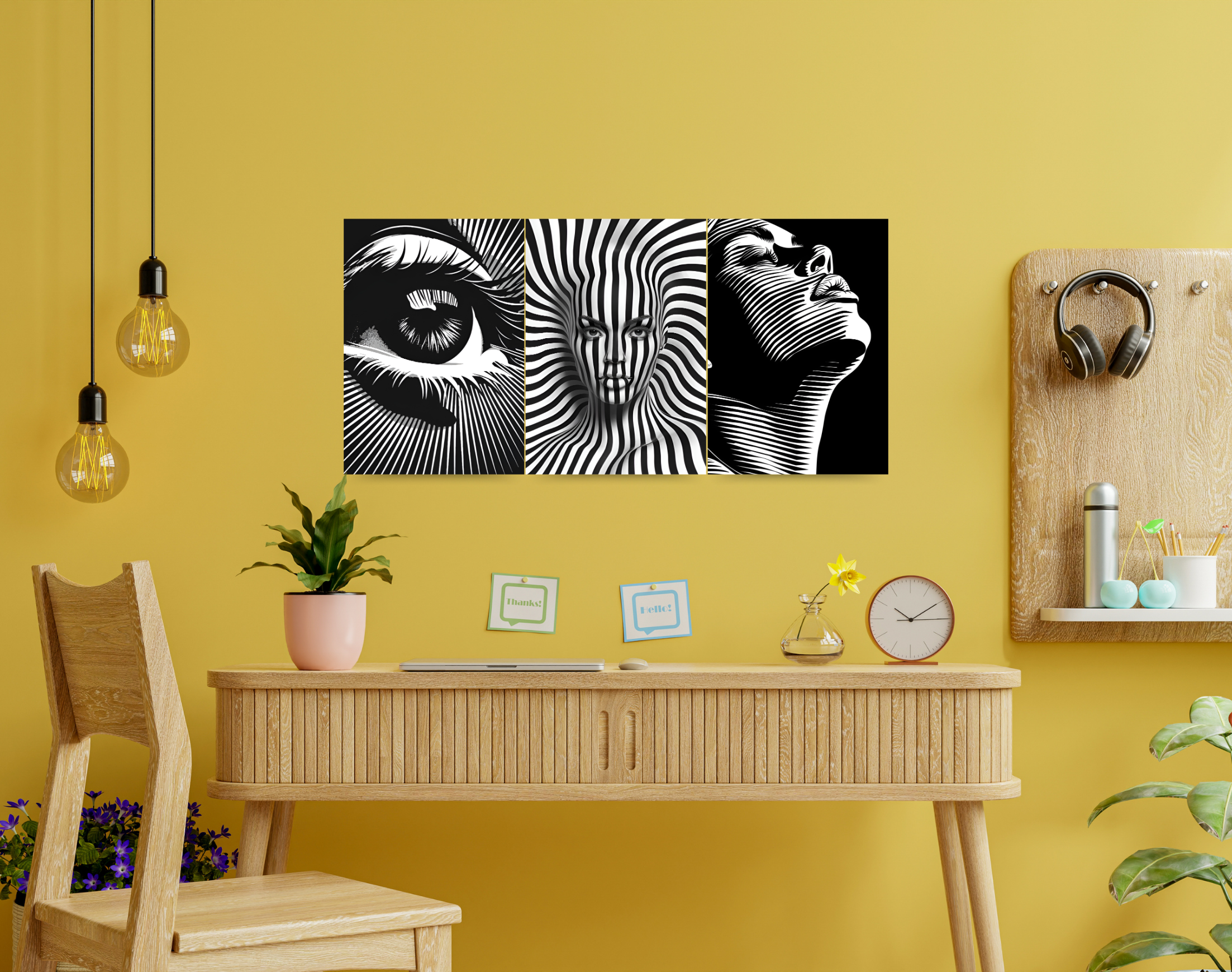 "TECHNO VIBES POSTER"- Shiny & Sturdy Metallic Poster Art That Pops & Sticks