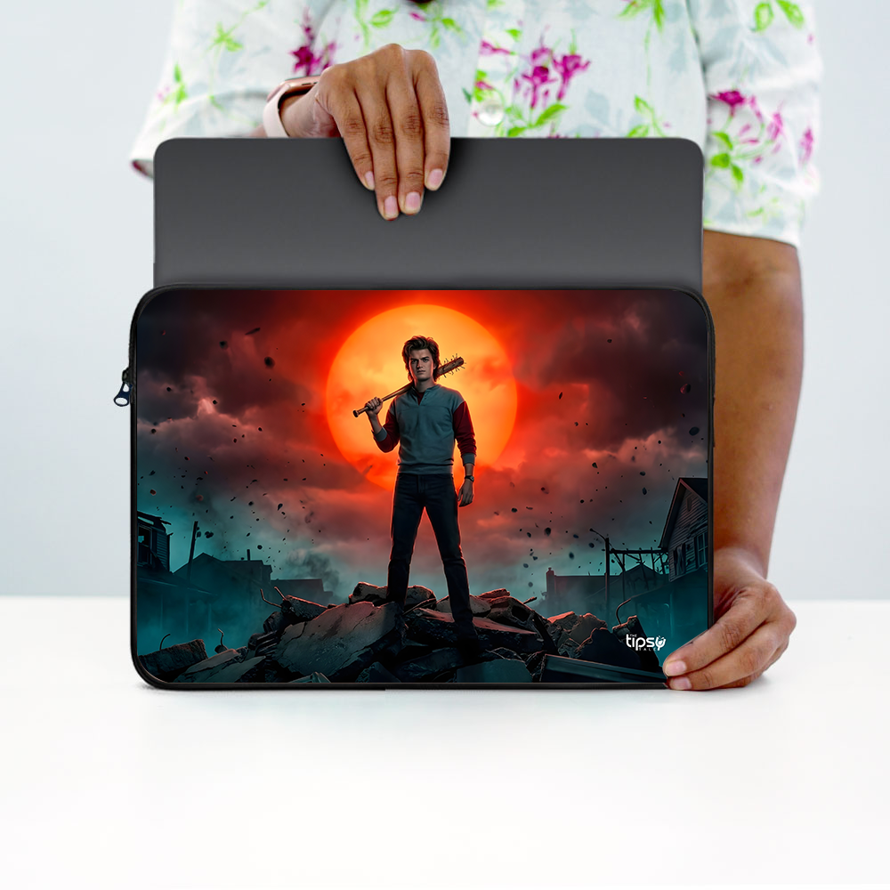 "STEVE AKA BABY SITTER" -Laptop Sleeves:Bold Modern Design for Every Size