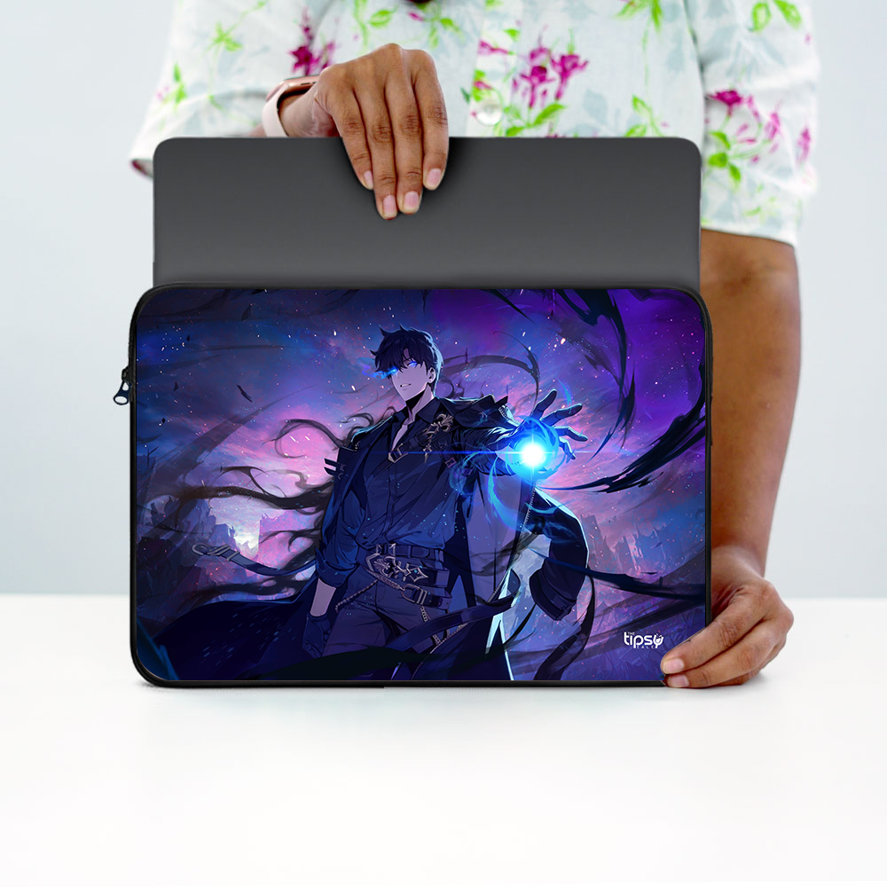 "SOLO LEVELING" -Laptop Sleeves:Bold Modern Design for Every Size