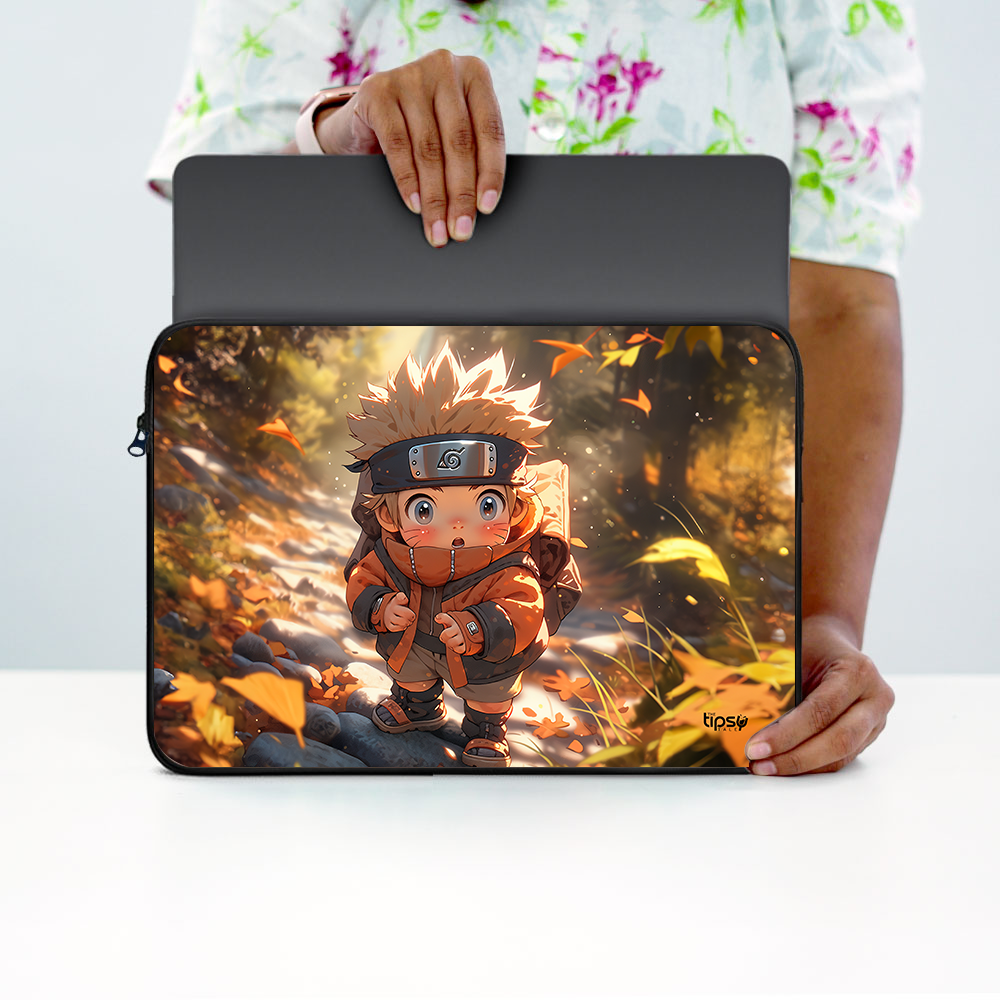 "NARUTO - CHUBBY VERSION" -Laptop Sleeves:Bold Modern Design for Every Size