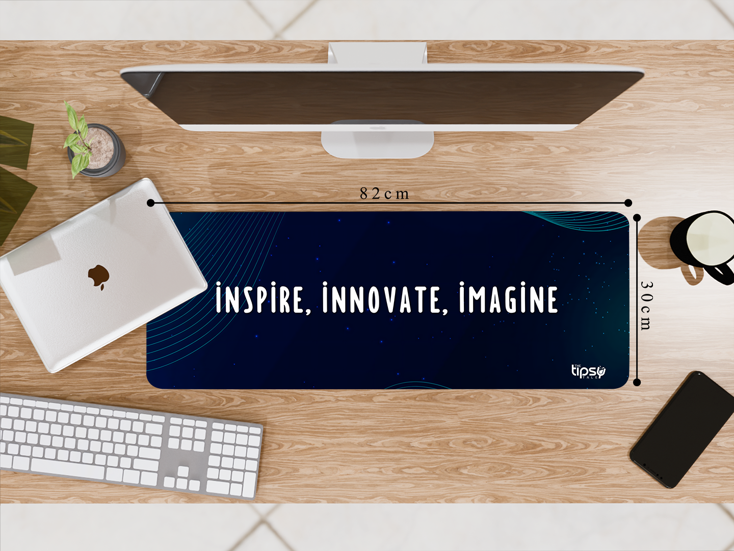 "Innovation starts with you!" Gaming Mousepad Elevate Your Gaming Experience