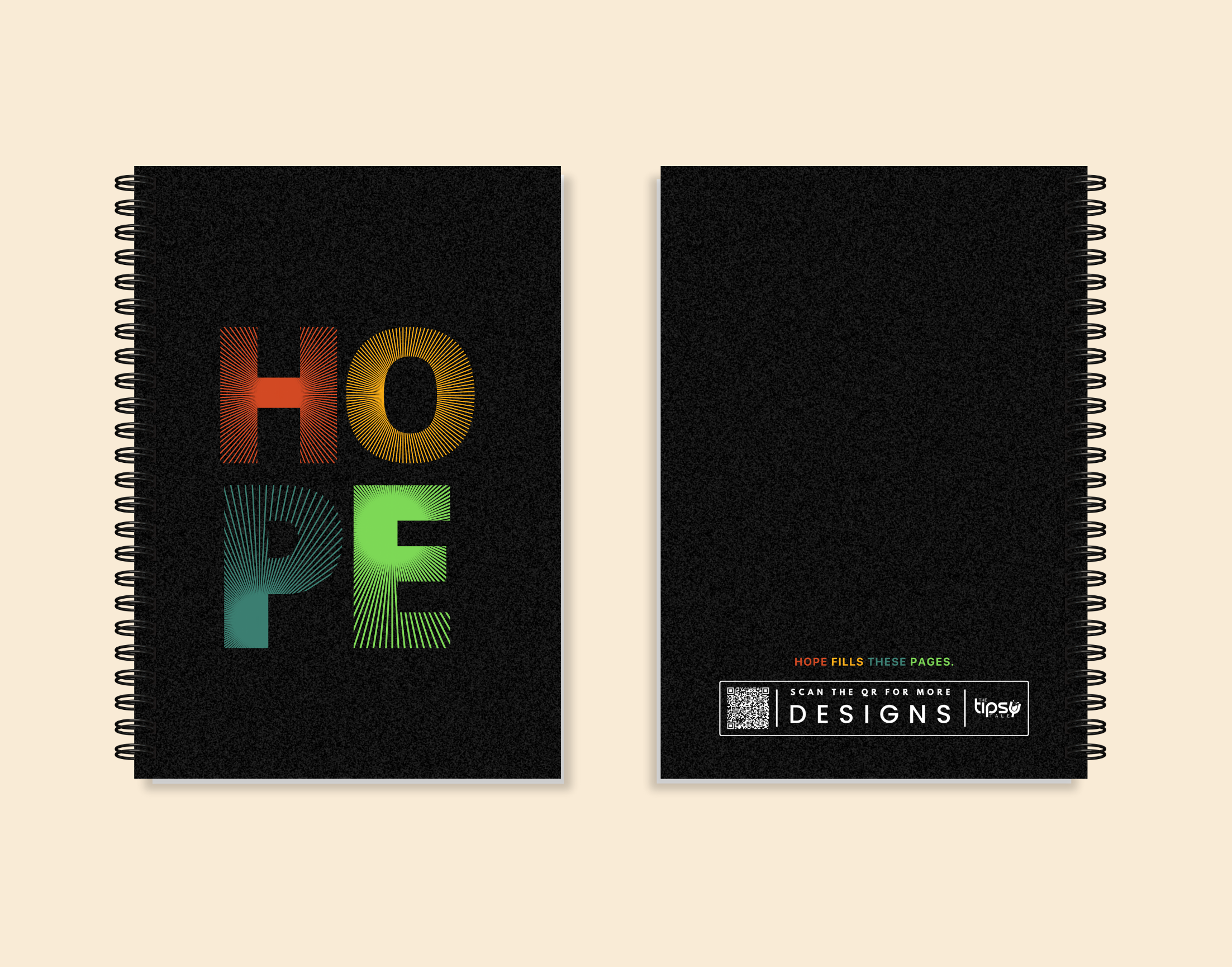 "HOPE- DAILY MOTIVATIONAL" – Elegant & Inspiring Diary for Daily Reflection