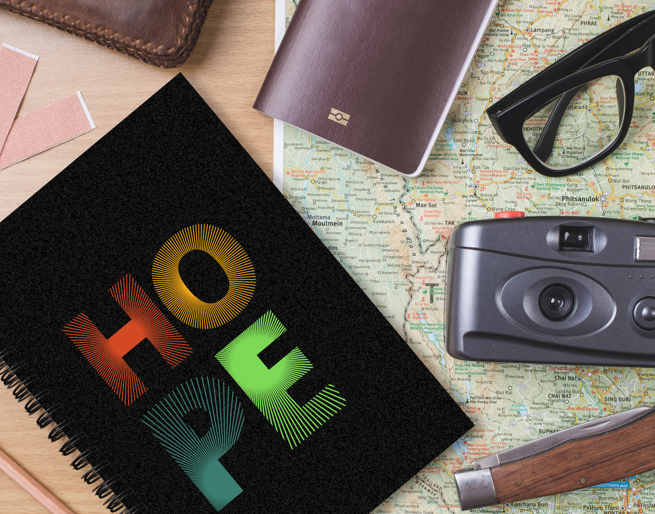"HOPE- DAILY MOTIVATIONAL" – Elegant & Inspiring Diary for Daily Reflection