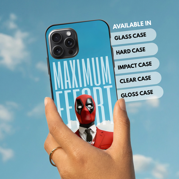 "Maximum effort" -Mobile Covers Shock Resistant, Slim & Stylish Cases