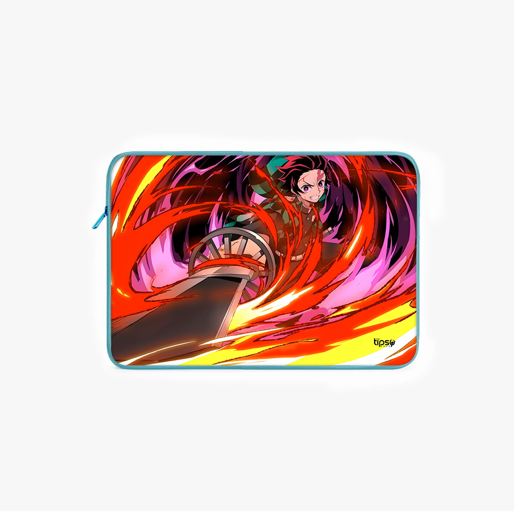 "TANJIRO - DEMON SLAYER" -Laptop Sleeves:Bold Modern Design for Every Size