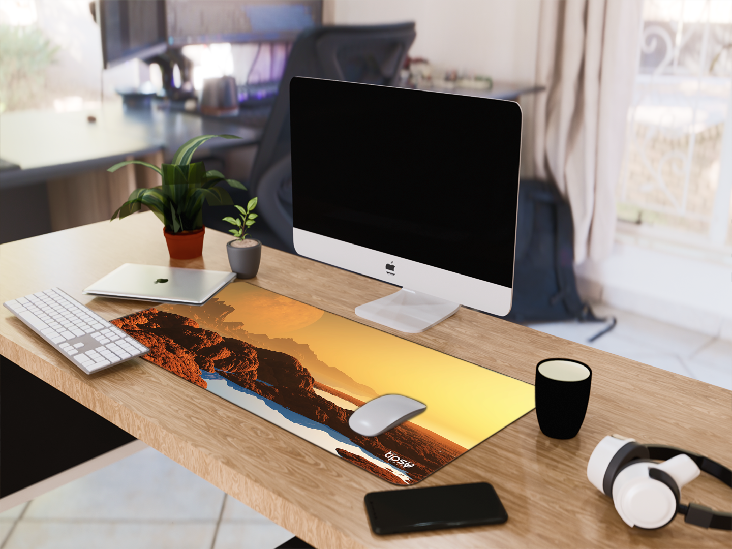 "SUNSET NATURE LOVER" Gaming Mousepad- Elevate Your Gaming Experience