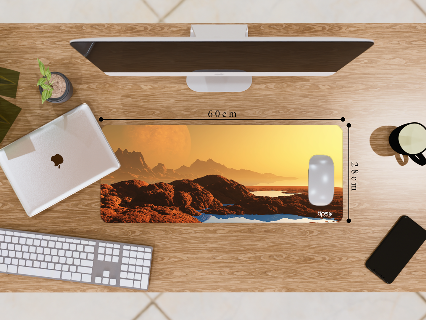 "SUNSET NATURE LOVER" Gaming Mousepad- Elevate Your Gaming Experience