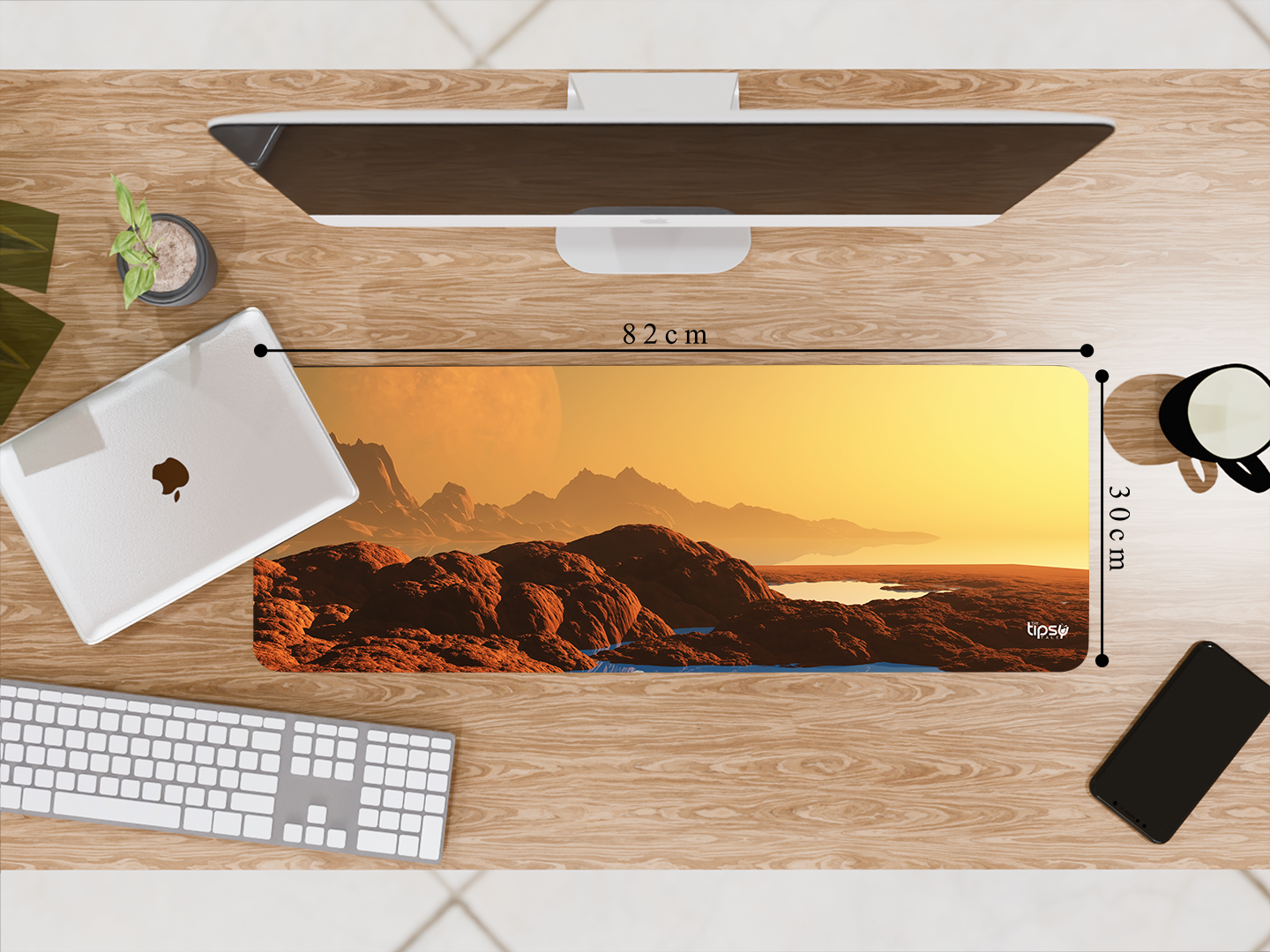 "SUNSET NATURE LOVER" Gaming Mousepad- Elevate Your Gaming Experience