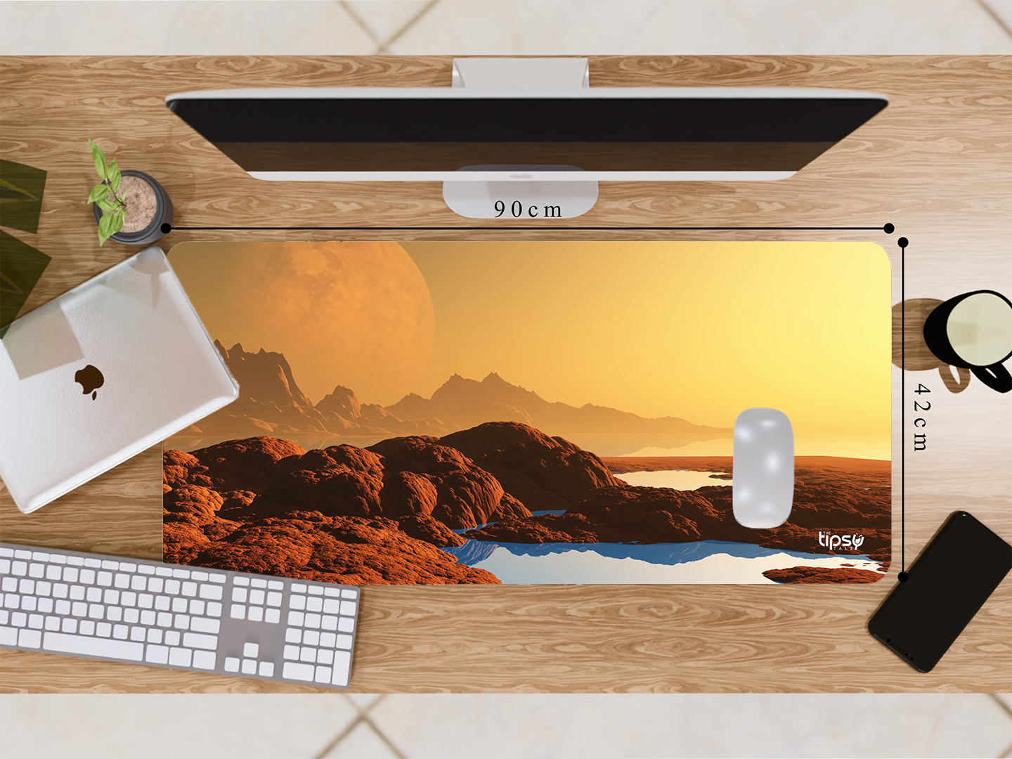 "SUNSET NATURE LOVER" Gaming Mousepad- Elevate Your Gaming Experience