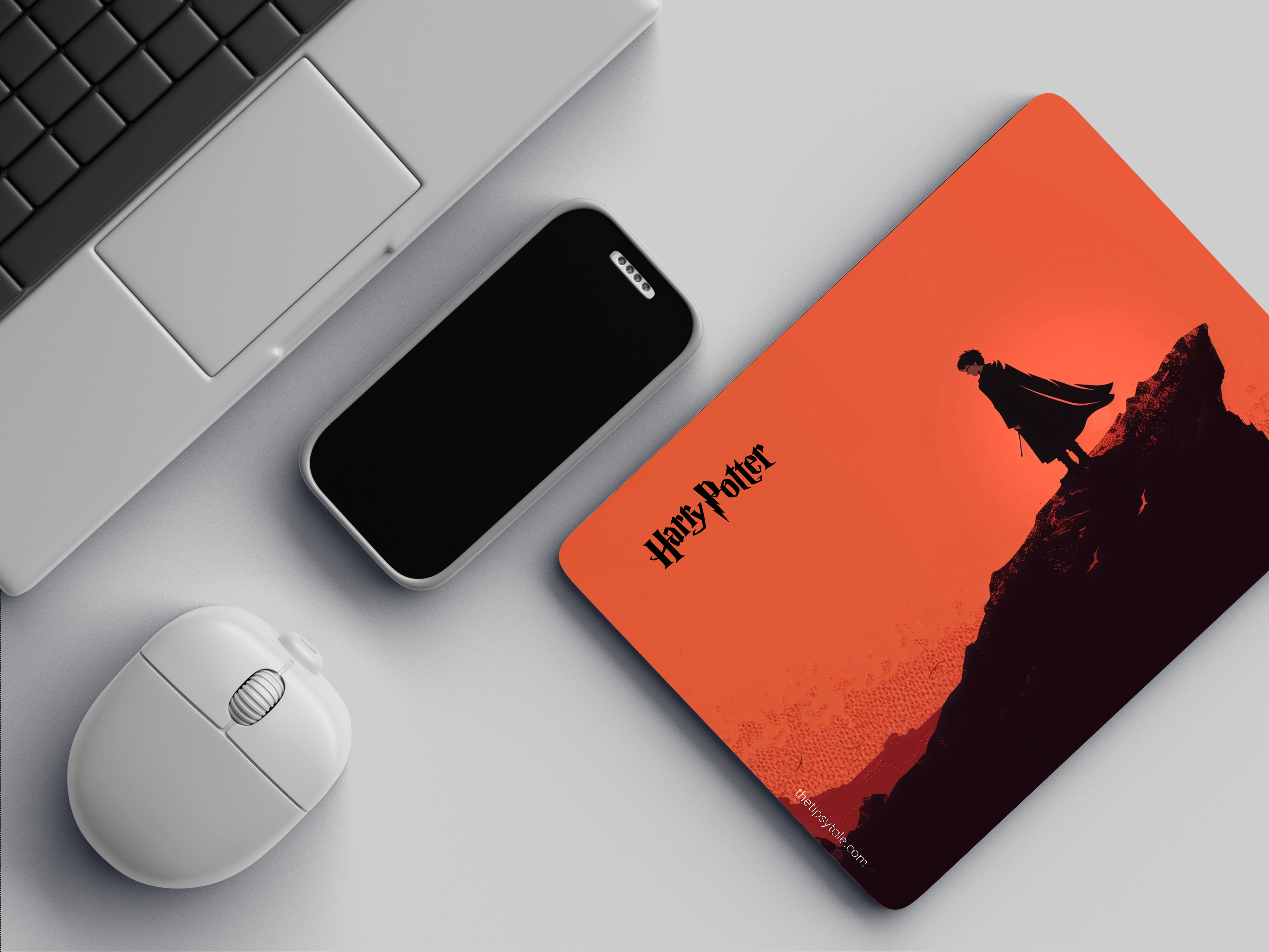 "Harry Potter- The Cursed Wizard" Mousepad Enhance Your Workspace with Style