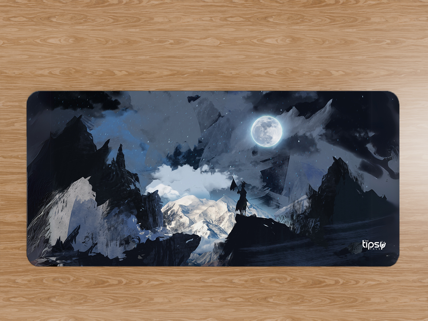 "DARK NIGHTS- MOON LOVER" Gaming Mousepad- Elevate Your Gaming Experience