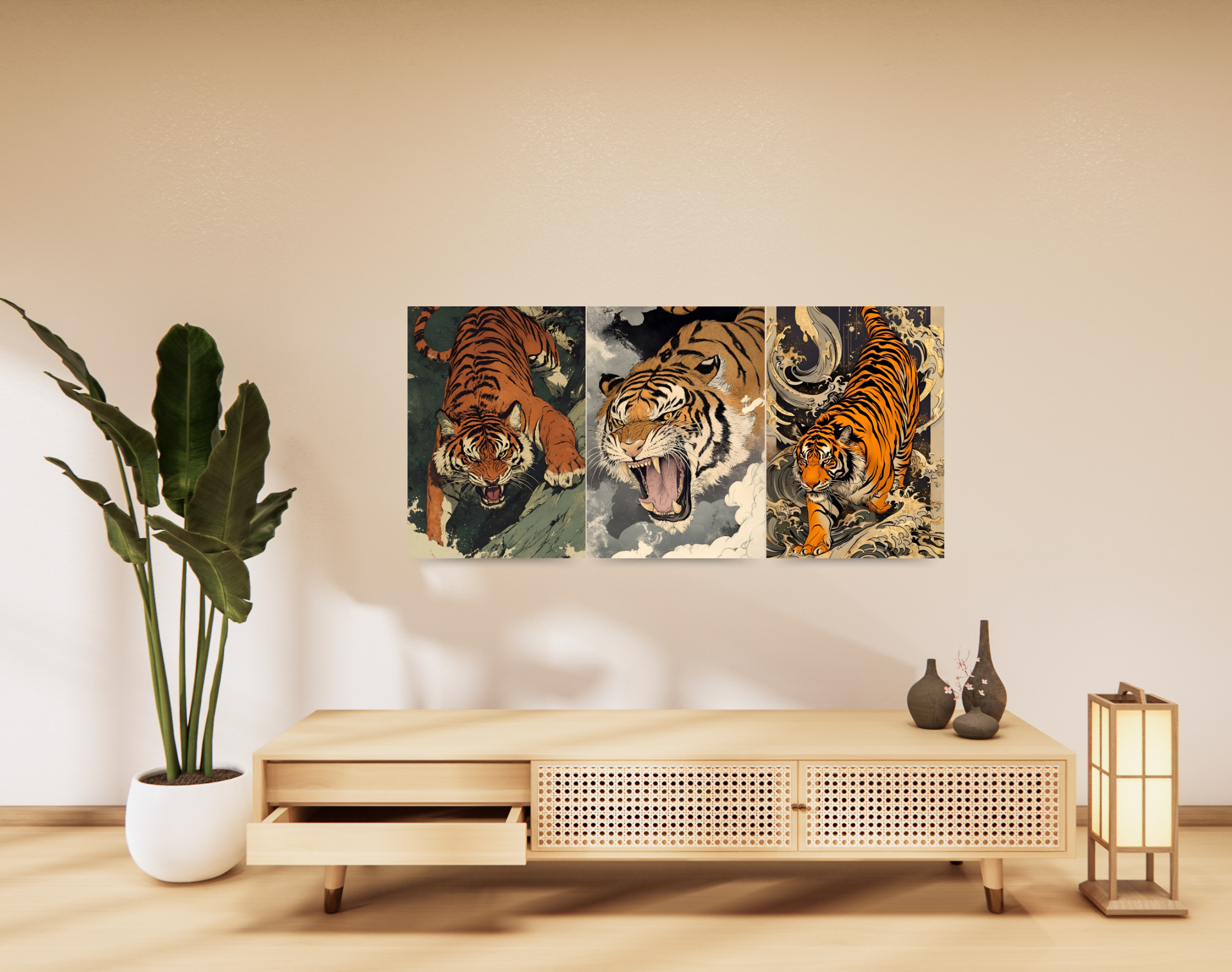 "RRR TRIPLE ROAR"- Shiny & Sturdy Metallic Poster Art That Pops & Stick