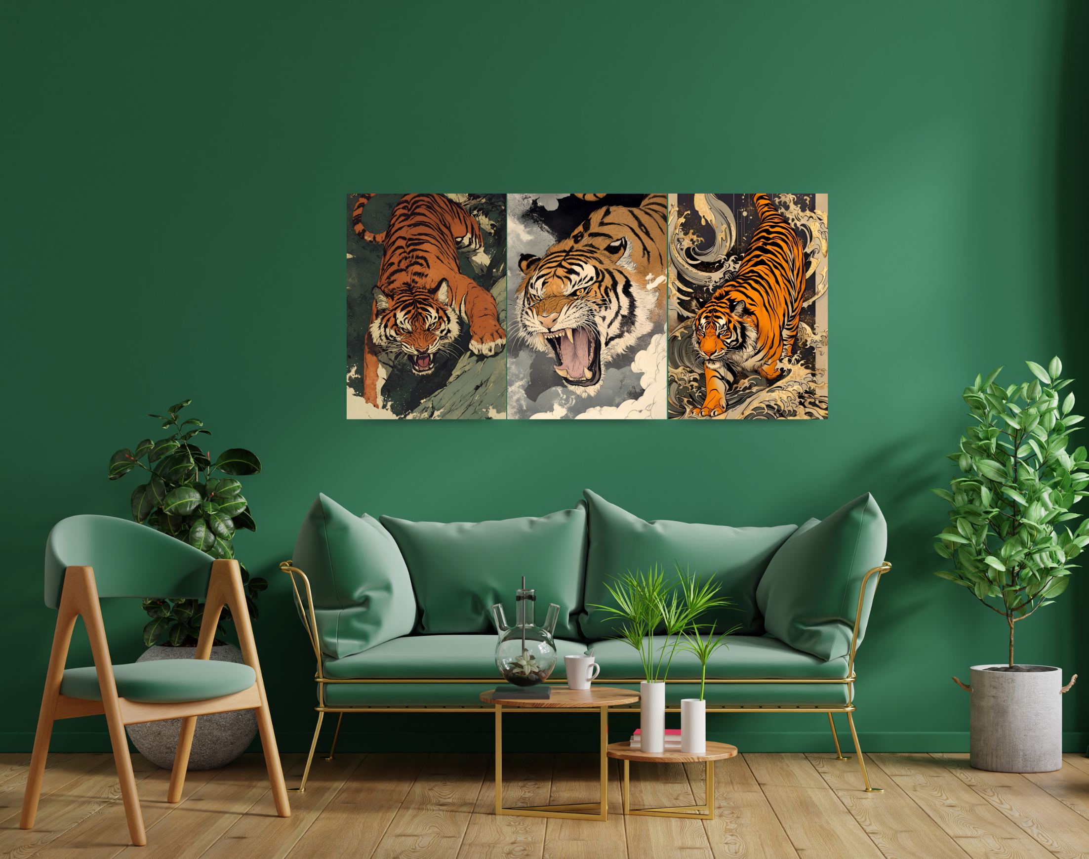 "RRR TRIPLE ROAR"- Shiny & Sturdy Metallic Poster Art That Pops & Stick