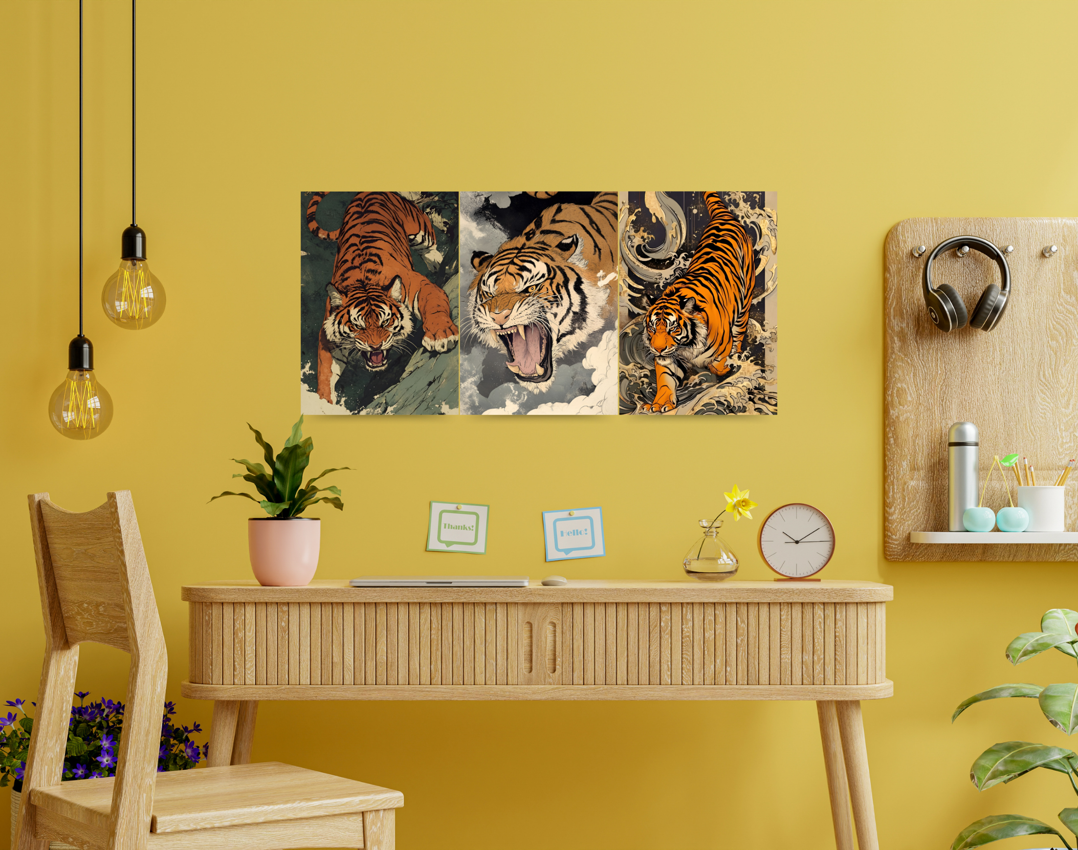 "RRR TRIPLE ROAR"- Shiny & Sturdy Metallic Poster Art That Pops & Stick