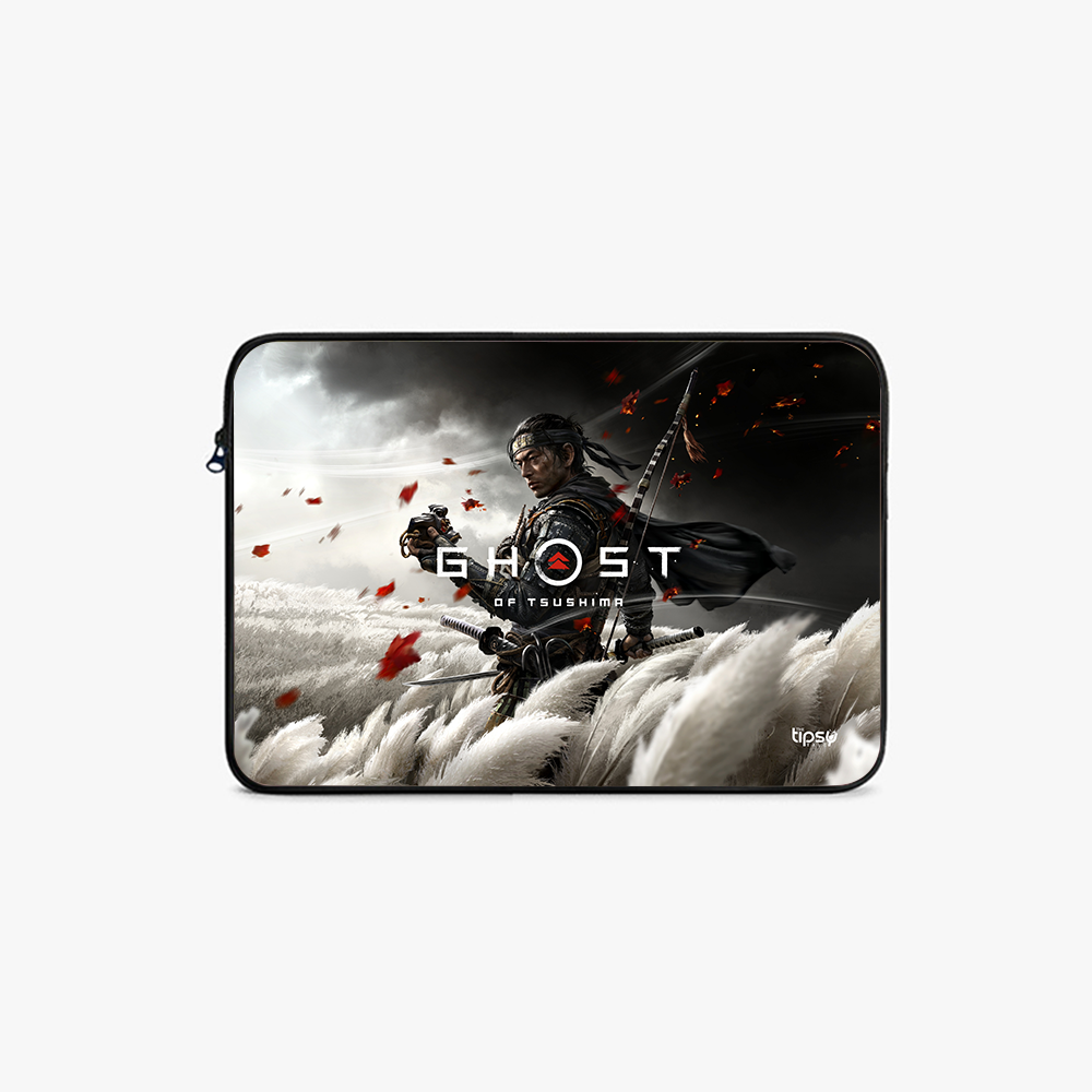 "GHOST OF TSUSHIMA" -Laptop Sleeves:Bold Modern Design for Every Size