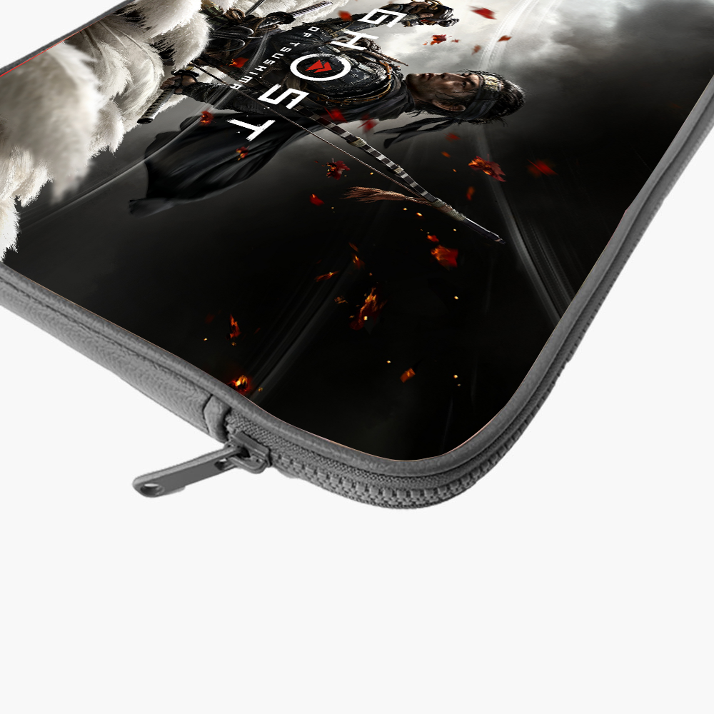 "GHOST OF TSUSHIMA" -Laptop Sleeves:Bold Modern Design for Every Size