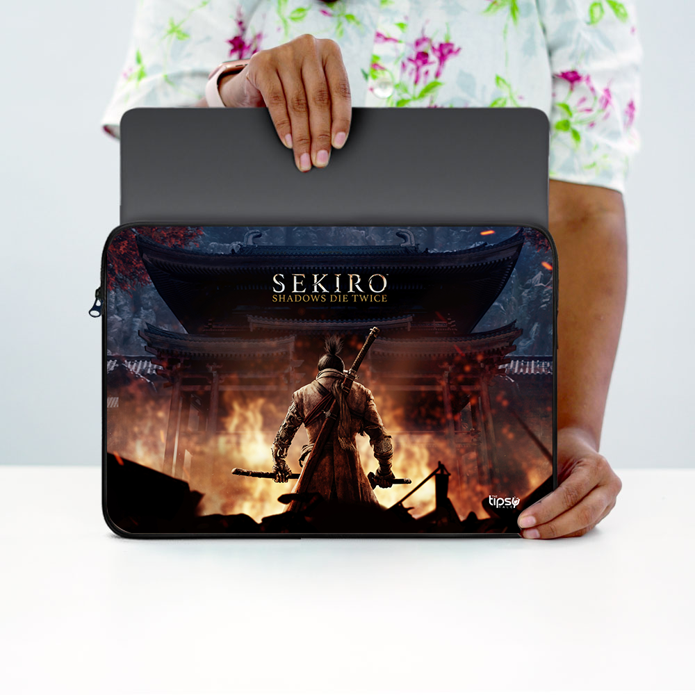 "SEKIRO - SHADOWS DIE TWICE" -Laptop Sleeves:Bold Modern Design for Every Size