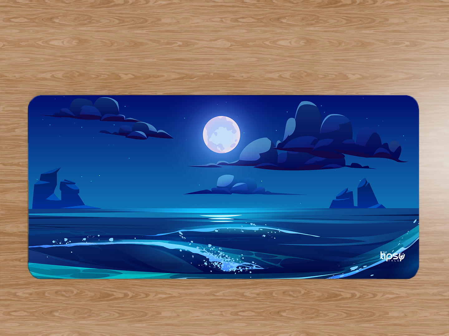 "ANIMATION OCEAN VIEW" Gaming Mousepad Elevate Your Gaming Experience