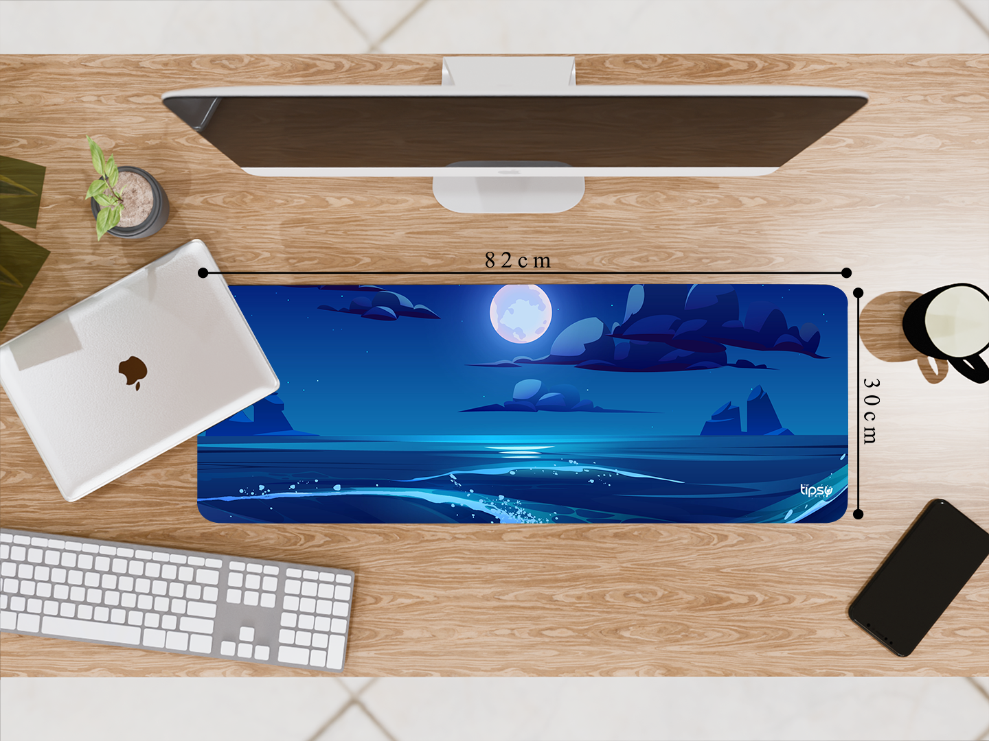 "ANIMATION OCEAN VIEW" Gaming Mousepad Elevate Your Gaming Experience