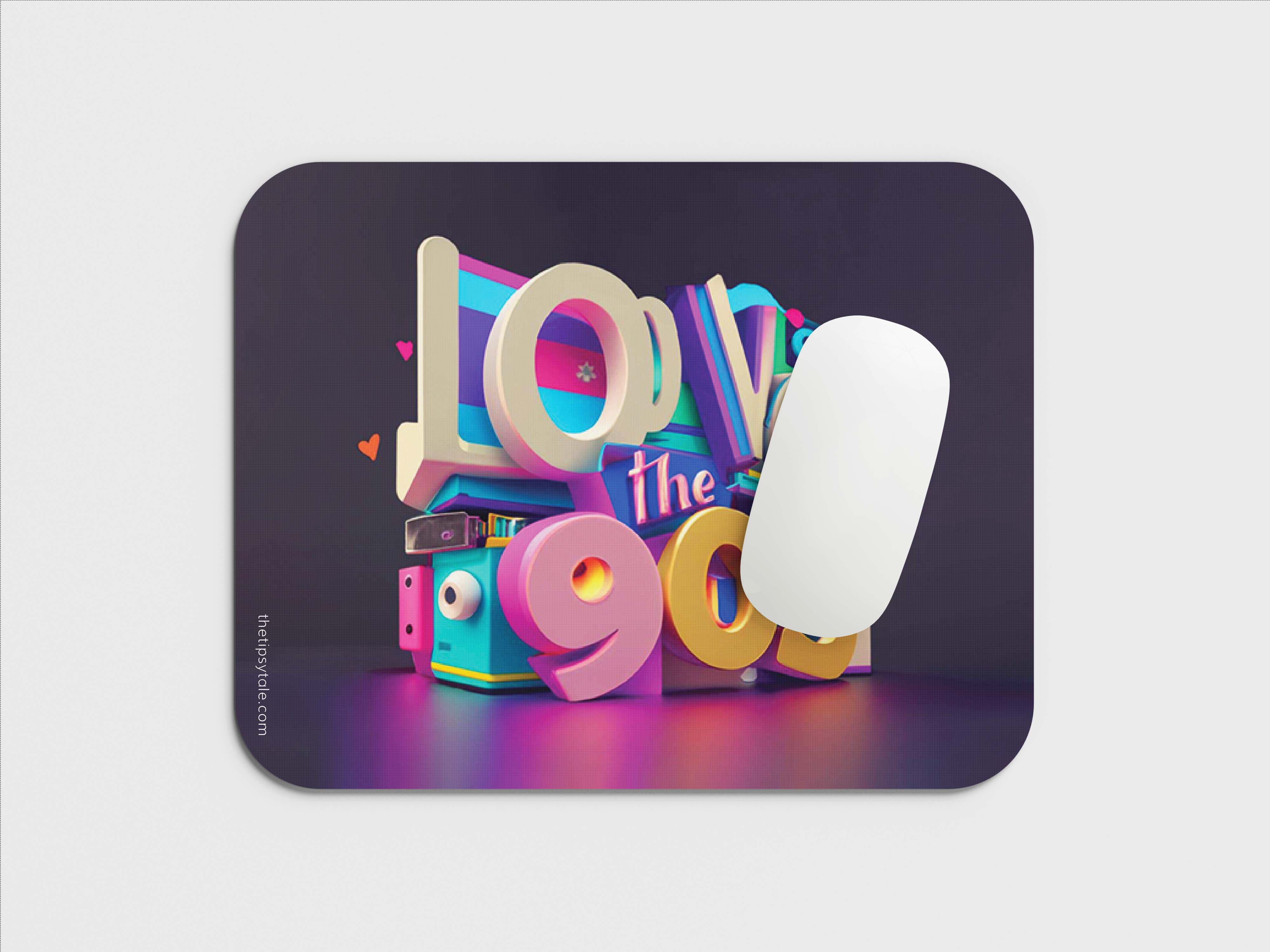 90's ka Retro Vibe never go's out of trend :Retro MousePad