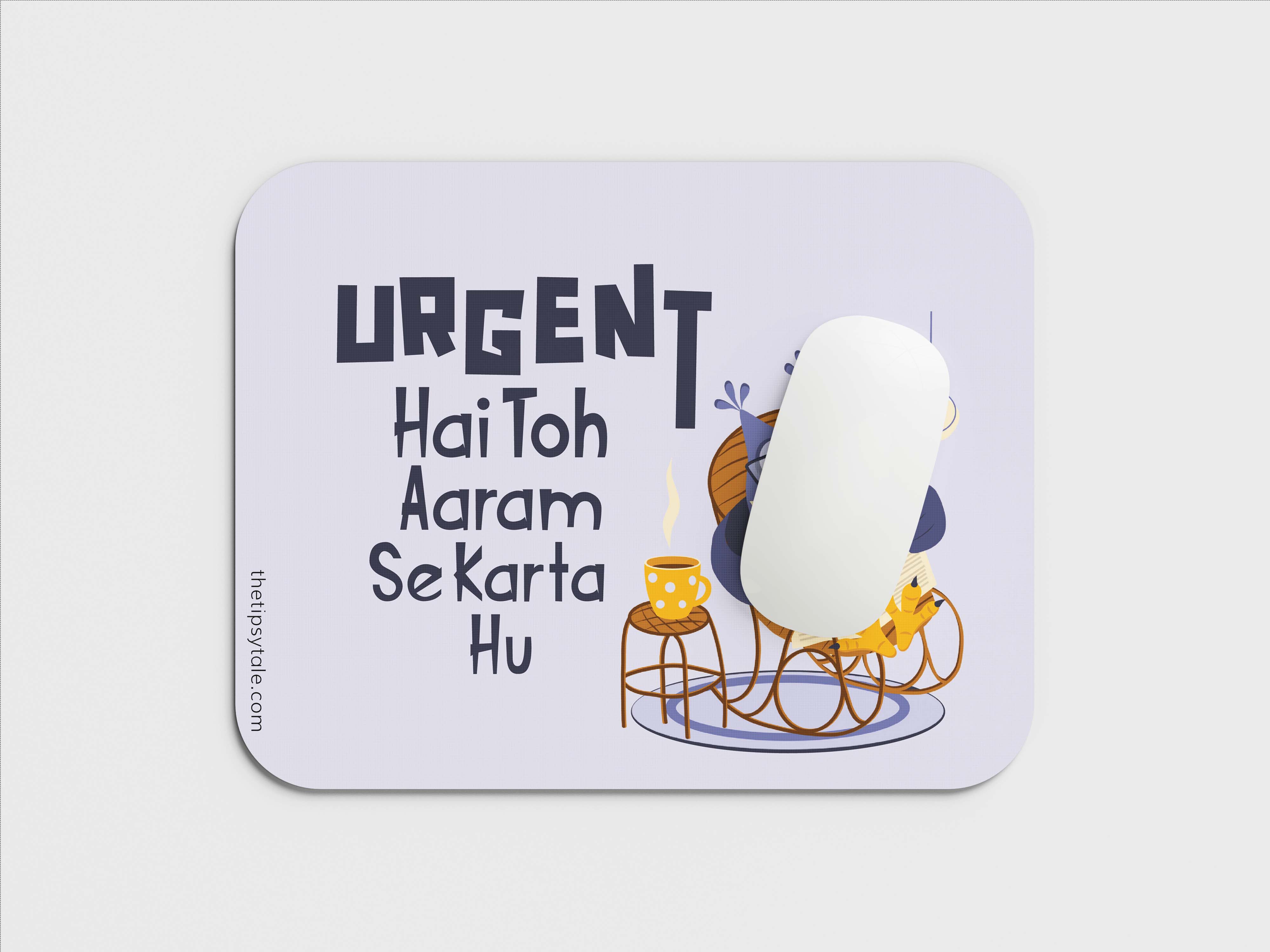Every Corporate Mazdoor ka Feeling: Thoughts Mouse Pad