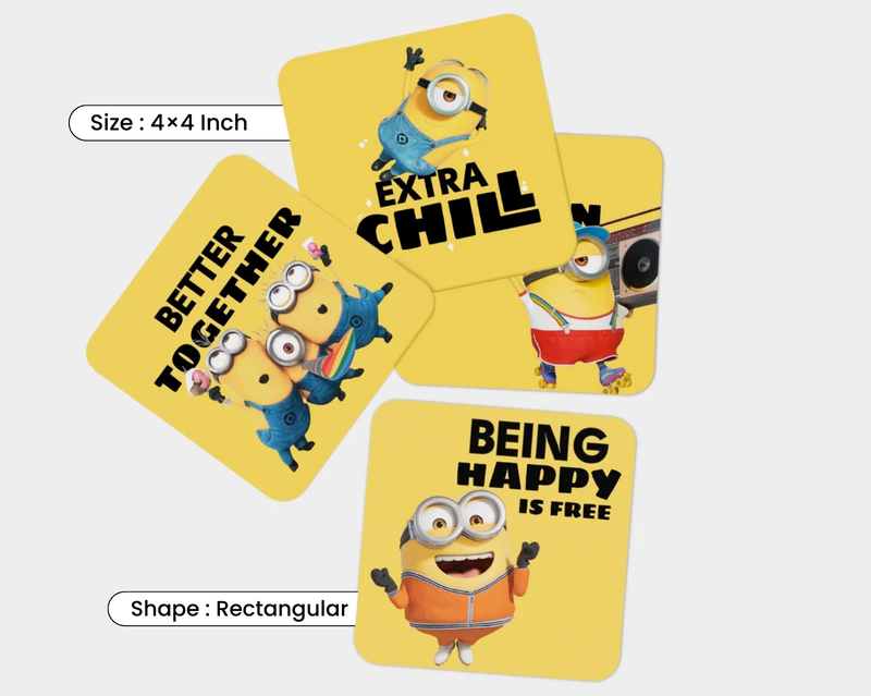 A Gift That Matches Their Energy - Entertainment Vibe- Mousepad + Poster + Notebook+ Coaster (COMBO)