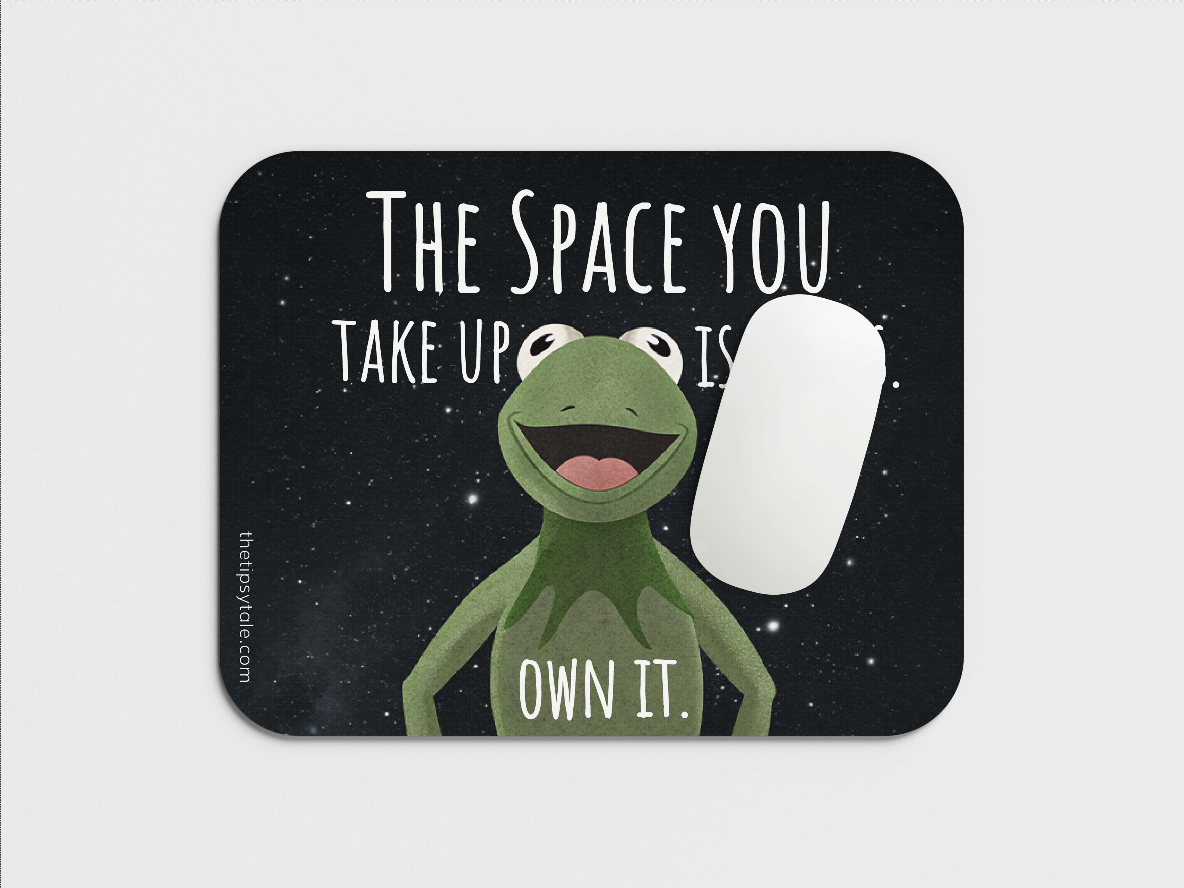 Leap Towards the space you want to Own Just like a मेंढक!: MousePad