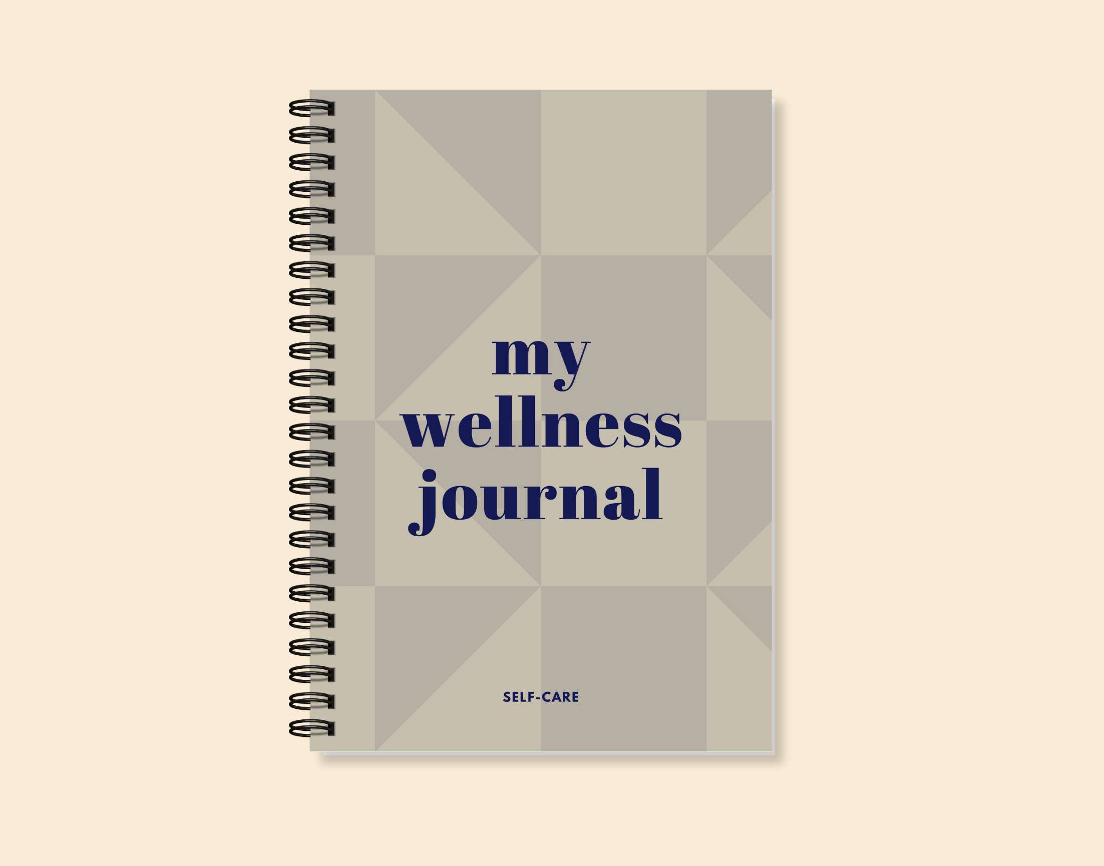 "MY WELLNESS JOURNAL" – Elegant & Inspiring Diary for Daily Reflection