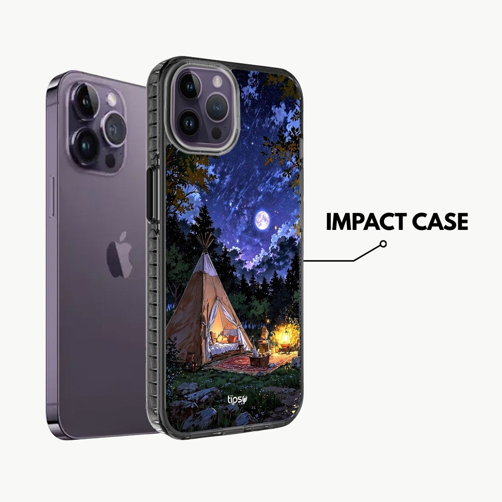 "Moon Camp" Mobile Covers Shock Resistant, Slim & Stylish Cases