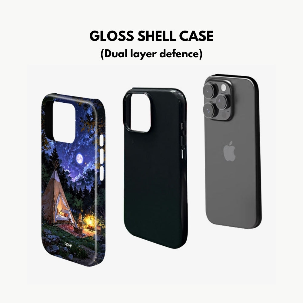 "Moon Camp" Mobile Covers Shock Resistant, Slim & Stylish Cases
