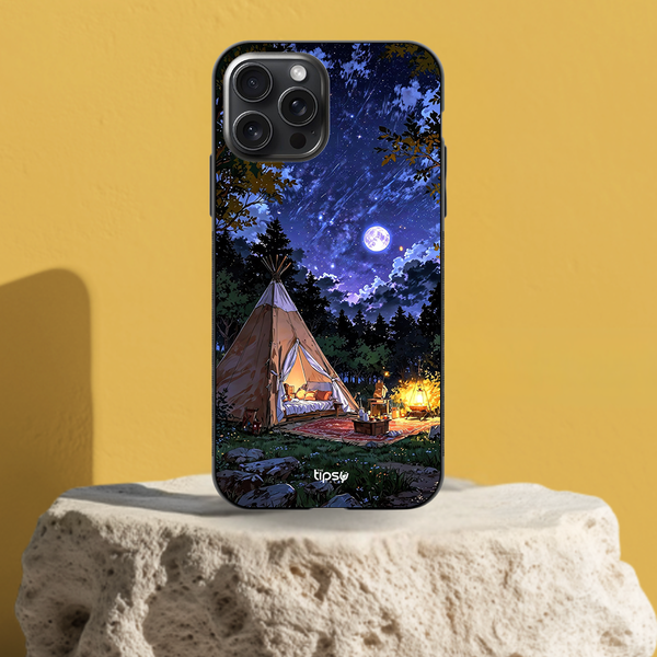 "Moon Camp" Mobile Covers Shock Resistant, Slim & Stylish Cases