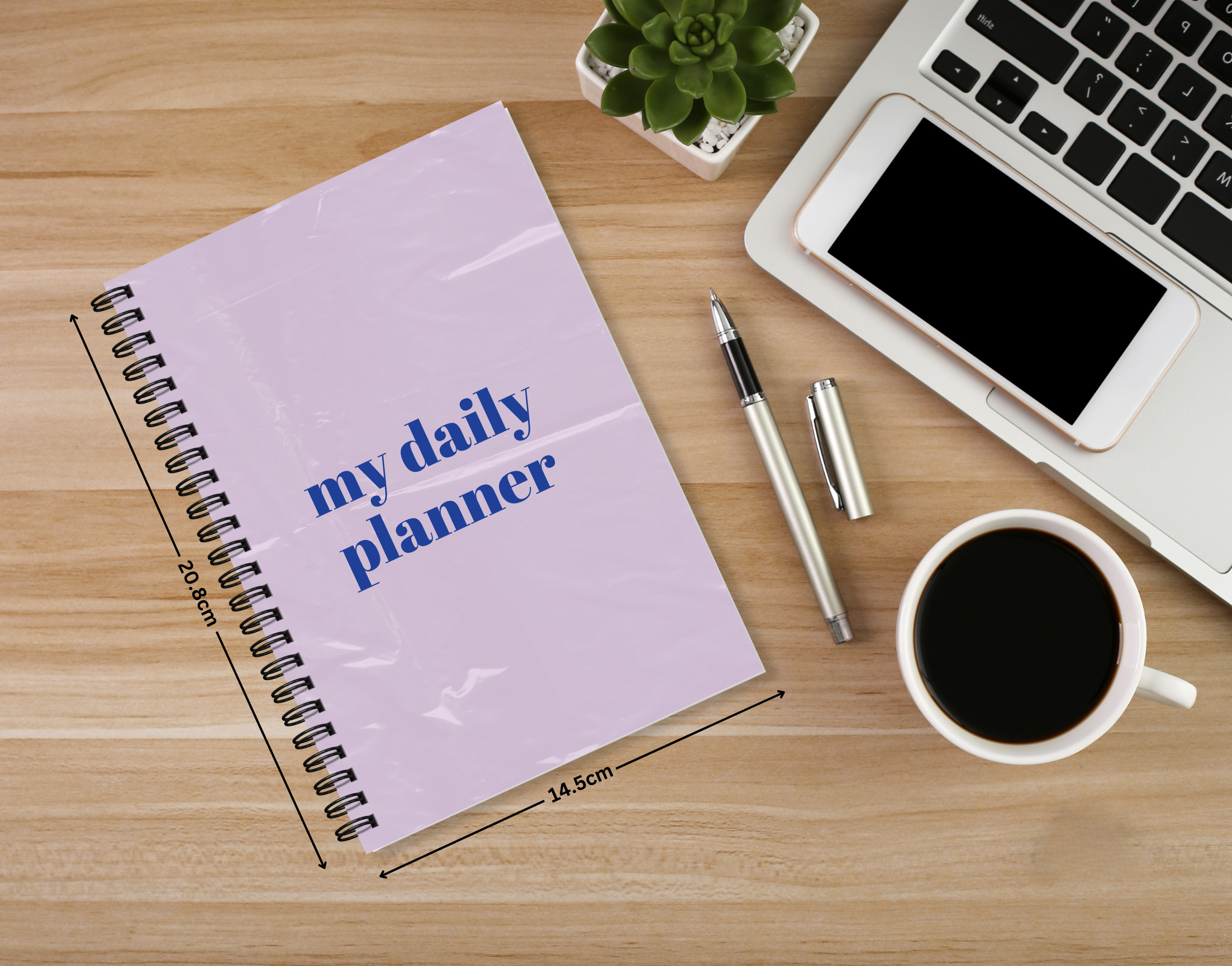 "MY DAILY PLANNER" – Elegant & Inspiring Diary for Daily Reflection
