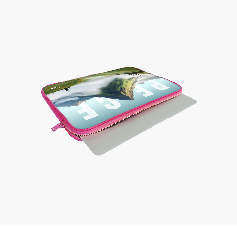 "VERDANT SILENCE" -Laptop Sleeves:Bold Modern Design for Every Size
