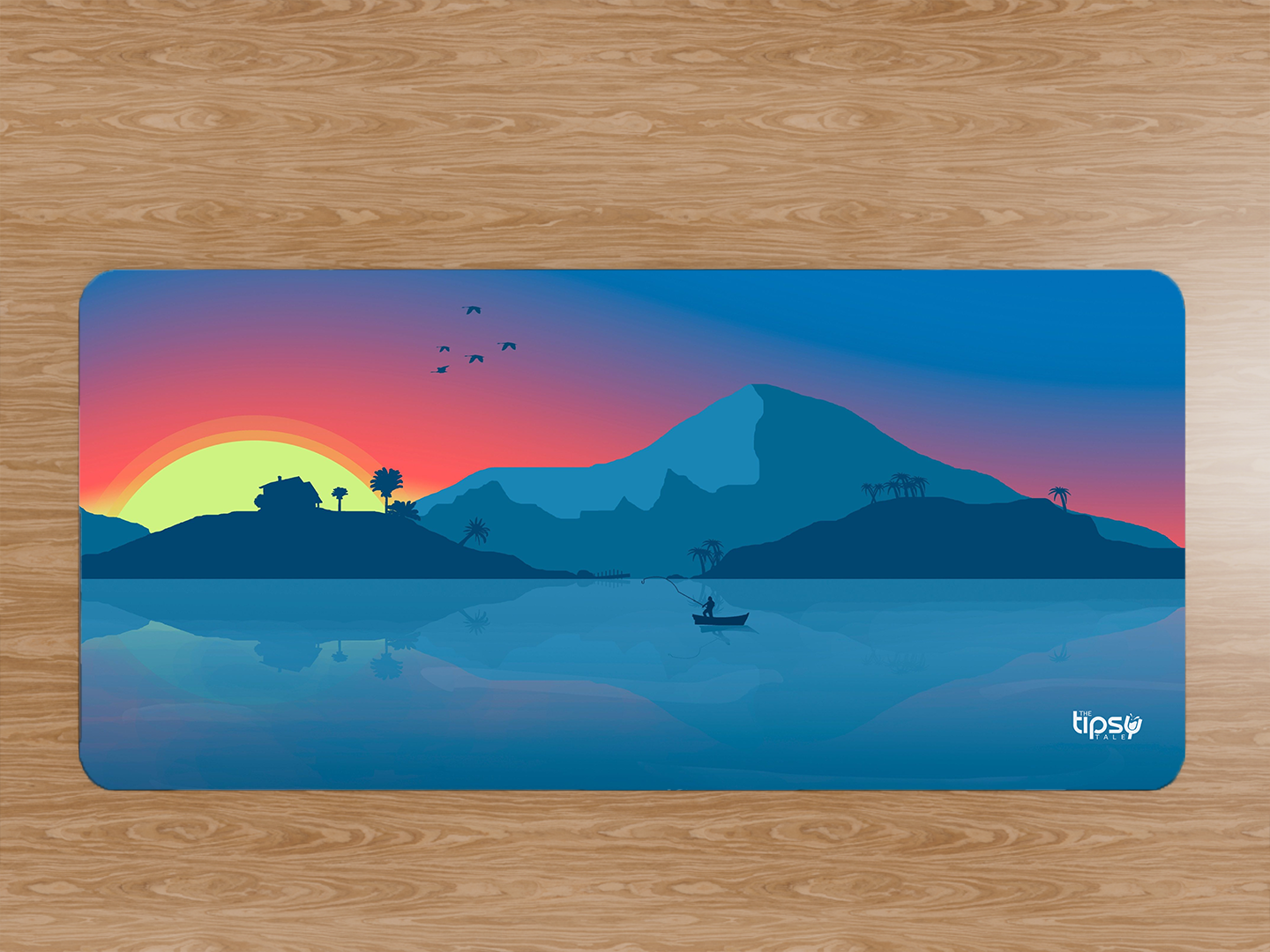 "ANIMATED NATURE VIEW Gaming Mousepad Elevate Your Gaming Experience