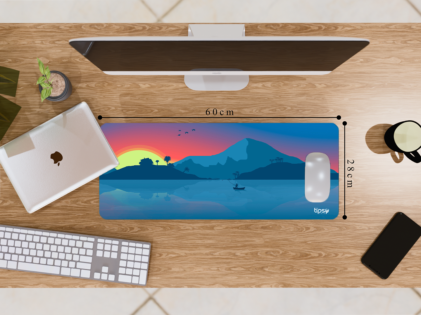 "ANIMATED NATURE VIEW Gaming Mousepad Elevate Your Gaming Experience