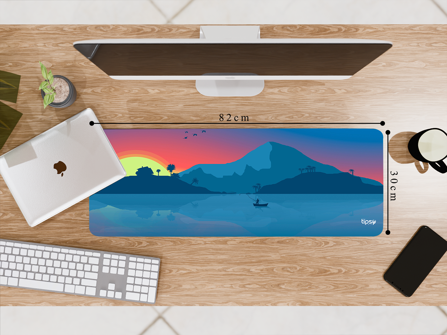 "ANIMATED NATURE VIEW Gaming Mousepad Elevate Your Gaming Experience