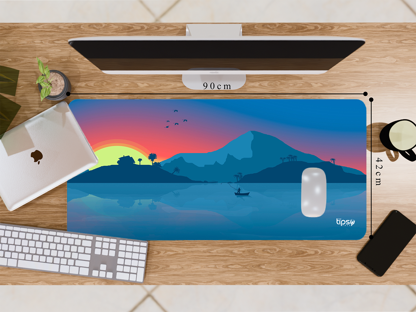 "ANIMATED NATURE VIEW Gaming Mousepad Elevate Your Gaming Experience