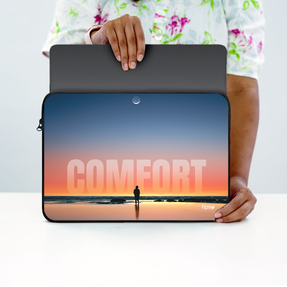"COMFORT" -Laptop Sleeves:Bold Modern Design for Every Size