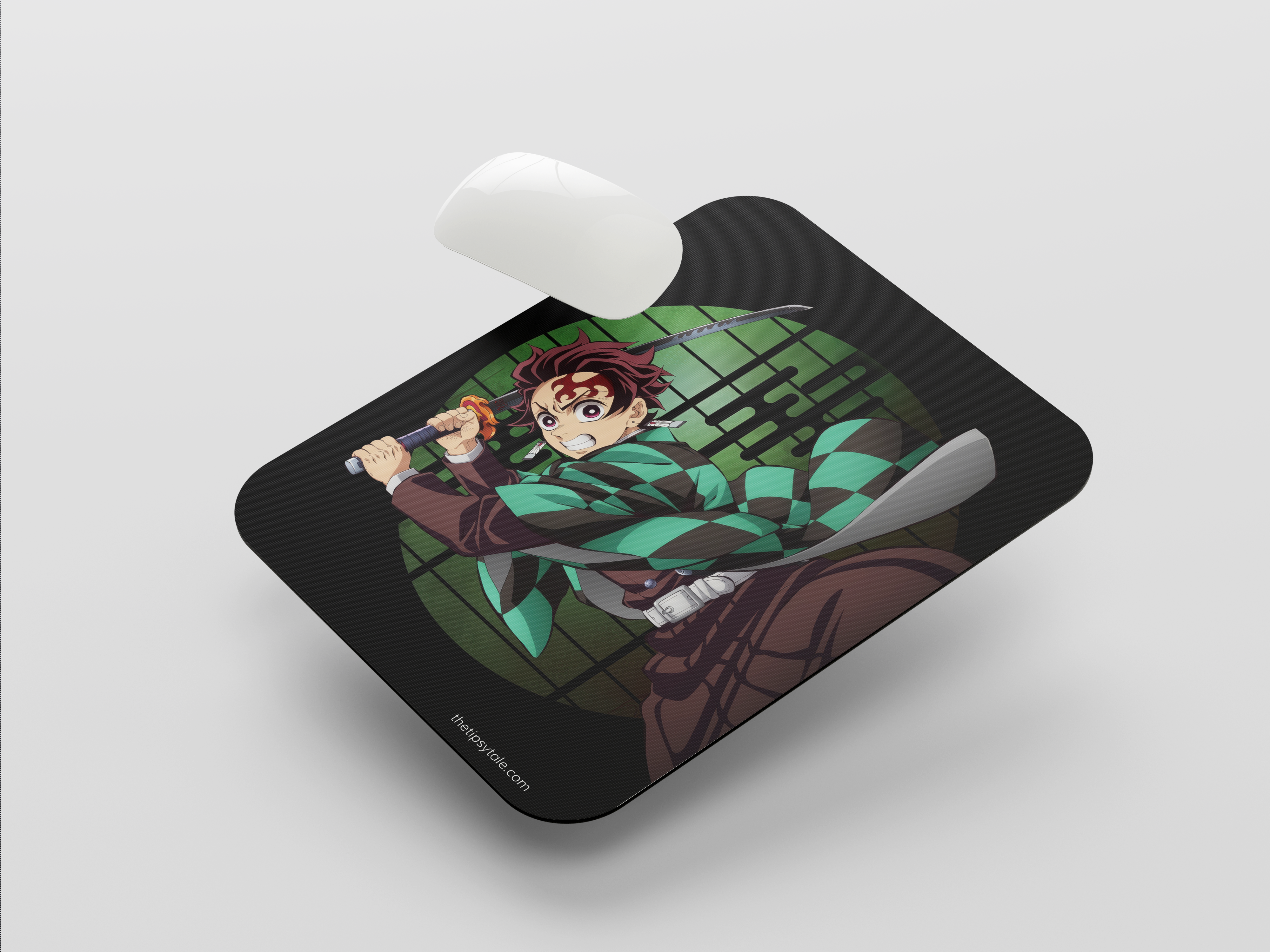 "TANJIRO KAMADO- ANIME EDITION" Mousepad Enhance Your Workspace with Style