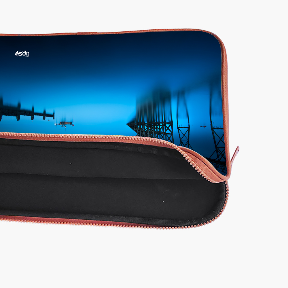 "THE BLUE HOUR" -Laptop Sleeves:Bold Modern Design for Every Size
