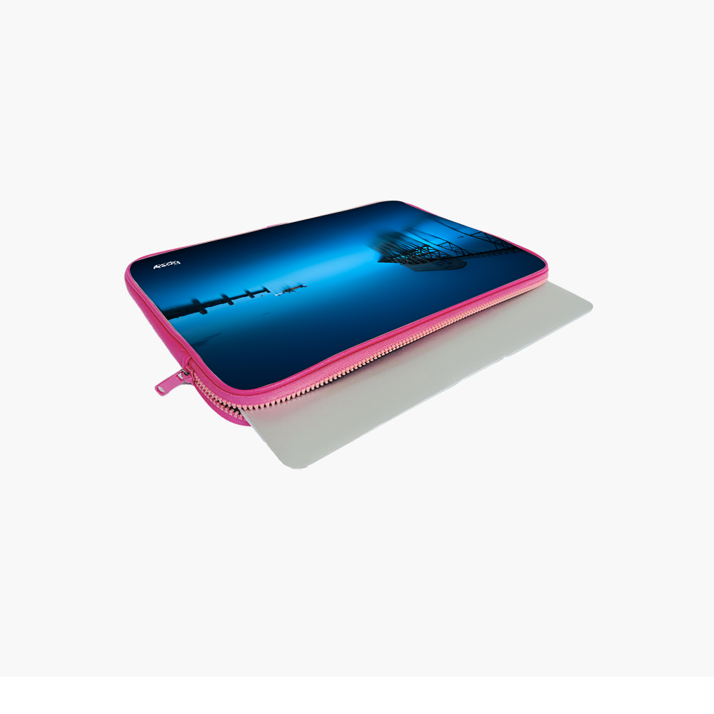 "THE BLUE HOUR" -Laptop Sleeves:Bold Modern Design for Every Size